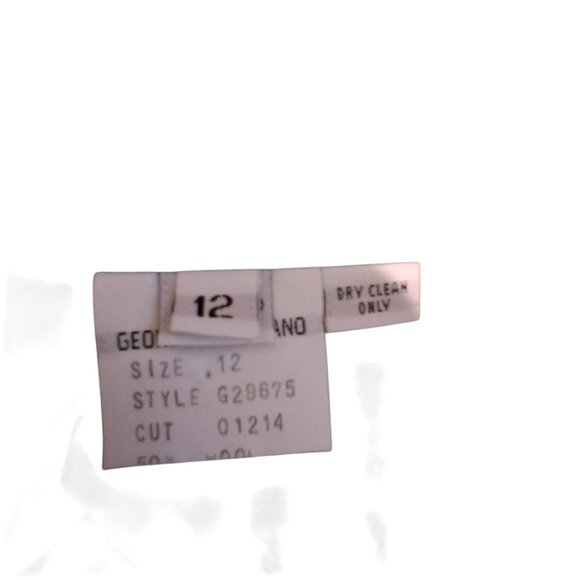 Georges Marciano Blazer womens 12 vintage wool cashmere angora blend aqua - Picture 4 of 6